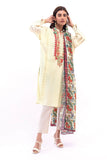 Khaadi MDO22203 Beige Eid Lawn Collection 2022
