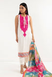 Khaadi Mla22202 White Summer Collection 2022