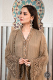 Maria B  MPC-21-105-Coffee Chiffon Vol 1 2022