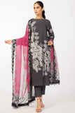 Alkaram MS-15-22-Charcoal Grey Mid Summer Collection 2022