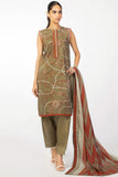 Alkaram MS-18-22-Olive Green Mid Summer Collection 2022