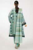 Alkaram Studio MS-25-A-22-Teal Blue Mid Summer Collection 2022