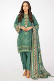 Alkaram Studio MS-35.1A-22-Green Mid Summer Collection 2022