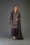 Bareeze Mughal Reet Ch3196 Black Dress