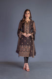 Bareeze Mukesh Range Bnl1082 Brown Dress