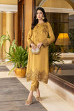 Azure Mustard Charm Luxury Prets 2022