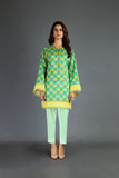 Bareeze Printed Pr928 Green Dress