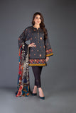 Bareeze Printed Pr933 Black Dress