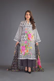Bareeze Printed Pr795 Black Dress