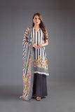 Bareeze Printed Pr800 Black Dress
