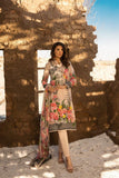 Bareeze Printed Pr819 Peach Dress