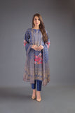Bareeze Printed Pr822 Purple Dress