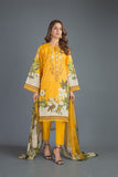Bareeze Printed Pr860 Yellow Dress