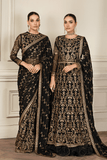 Zarif Black Ruby Mehroz Collection 2022