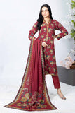 Gulahmed Printed Twill Linen Shirt with Printed Twill Linen Trouser WNS-32206 B  Winter Collection Vol 3