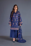 Bareeze Runga Rung Bnl1036 Navy Blue Dress