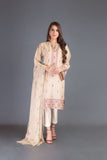 Bareeze Salsame Range Bnl1049 Brown Dress