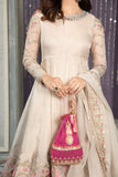Maria B Suit Off White SF-EA22-15 Evening Wear Prets 2022