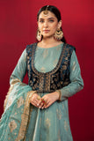 Maria B Suit Sky Blue SF-W22-05 Evening Wear Formal Wear 2022