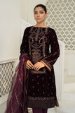Maria B Suit Purple SF-W22-11 Evening Wear Formal Wear 2022