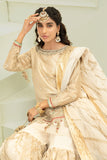 Maria B Suit Off White SF-W22-39 Evening Wear Formal Wear 2022