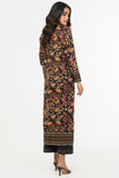 Alkaram SLRK-03-22-4-Black Printed Khaddar Shirta 2022