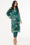 Alkaram SLRK-06-22-4-Teal Printed Khaddar Shirta 2022