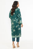 Alkaram SLRK-06-22-4-Teal Printed Khaddar Shirta 2022