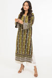 Alkaram SLRK-11-22-4-Brown Printed Khaddar Shirta 2022