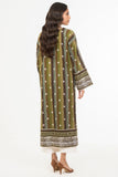 Alkaram SLRK-11-22-4-Brown Printed Khaddar Shirta 2022
