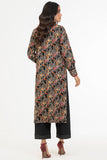 Alkaram SLRK-15-22-4-Black Printed Khaddar Shirta 2022