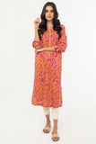Alkaram SLRK-16-22-4-Pink Printed Khaddar Shirta 2022