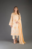 Bareeze Spring Bloom Ch3141 Yellow Dress