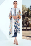 AlKaram SS-14-21 BLUE Spring Summer 2021