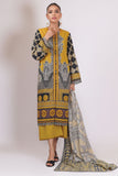 Alkaram Ss-21-22 Olive Green Spring Summer 2022