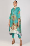 Alkaram Ss-26.1-22 Turquoise Spring Summer 2022
