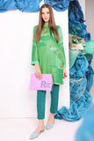 AlKaram MAK-W-C-004-21 Green MAK Collection 2021