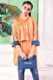 AlKaram MAK-W-F-002-21 Orange MAK Collection 2021