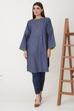 AlKaram Dyed Denim Kurti WC-52 Pret 2021