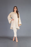 Bareeze Kurta Range Wr447 Cream Dress