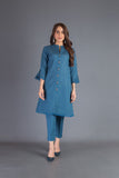 Bareeze Kurta Range Wr448 Ferozi Dress